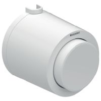 Geberit Fernbettigung Typ 01 pneumatisch fr 1-Mengen-Sp., AP-Drcker wei-alpin 116046111