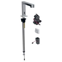 Geberit Waschtischarmatur Brenta Standmontage mit UP-Funktionseinh. Netz mit Mischer 116192211