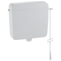 Geberit Aufputzsplkasten AP127 Spl-Stopp-Sp tiefh. WA li/re, mit Kettenzug 127052111