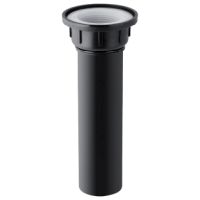 Geberit Anschlussstutzen mit Innengewinde, d48 G1 1/2 schwarz 152141161