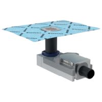 Geberit Bodenablauf fr bodenebene Dusche Fubodenaufbauhhe ab 90 mm d50 154050001