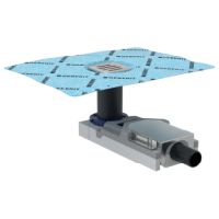 Geberit Bodenablauf fr bodenebene Dusche Fubodenaufbauhhe ab 65 mm d50 154052001