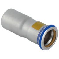 Geberit Mapress Edelstahl Reduktion mit Einschubende (Gas) d42-22 34127