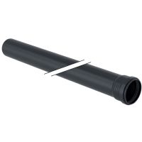 Geberit Silent-Pro Rohr mit Muffe d75mm L25cm 393301141