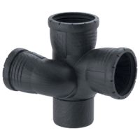 Geberit Silent-Pro Schachtbogenabzweig 87,5Gr d90/90/75 rechts 393463141