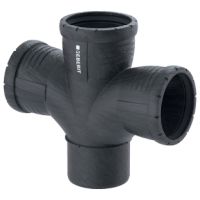 Geberit Silent-Pro Bogenabzweig 2-fach 87,5Gr d90/90/90 393466141