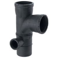 Geberit Silent-Pro Kombibogeneckabzweig 87,5Gr d110/110/50 links 393578141