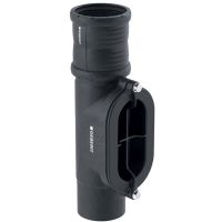 Geberit Silent-Pro Reinigungsstck 90Gr mit ovaler Serviceffnung d160mm 393703141