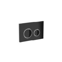Geberit BetPl. Sigma21, fr 2-Mengen-Sp. Glas schwarz 115884SJ1