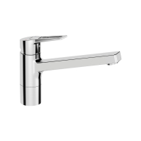 Hansa Spltisch-Einhand-Einlochbatterie Hansatwist 0914 chrom 09142285