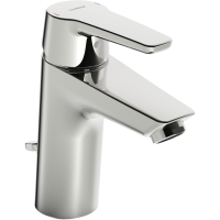 Hansa Waschtisch-Einhand-Einlochbatterie Hansapolo Niederdruck 5153 chrom 51531193