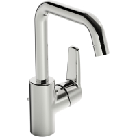 Hansa Waschtisch-Einhandmischer Hansapolo 5155 seitlich bedient, verchromt 51552293