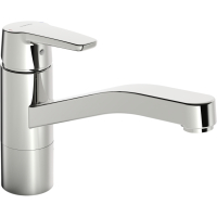 Hansa Spltisch-Einhand-Einlochbatterie Niederdruck, Hansapolo 5159, chrom 51591193