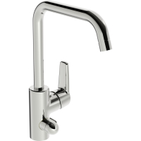 Hansa Spltisch-Einhand-Einlochbatterie Hansapolo 5156, verchromt 51602293