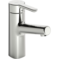 Hansa WT-Einhandmischer Hansadesigno 5172 o. Ablaufgarnitur, verchromt 51722283