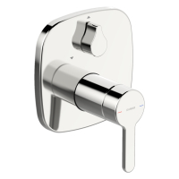 Hansa Funkt.-Einheit m. Dekorset Einhand- Wannen-Batt. Hansadesigno 8111 c 81113593