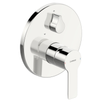 Hansa Funktionseinheit m. Dekorset Einhand- Wa-Batterie Hansaligna 8385 verchromt 83853503