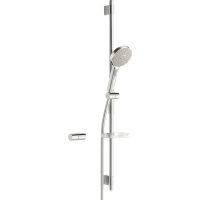 Hansa Wandstangenset Hansaactivejet 8437 0130 grau/chrom 84370130