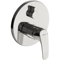 Hansa Funktionseinheit m. Dekorset Einhand- WA-Batterie Hansapinto, 8526 verchromt 85269183