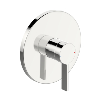 Hansa Funkt.-Einheit m. Dekorset Einhand- Brause-Batterie Hansaloft 8773 verchromt 87739003