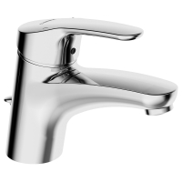Hansa Waschtisch-Einhand-Einlochbatterie Hansamix 0109 Hansaeco Top, verchromt 0109218300006