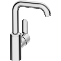 Hansa Waschtisch-Einhandmischer Hansaprimo 4955 seitlich bedient, verchromt 49552203