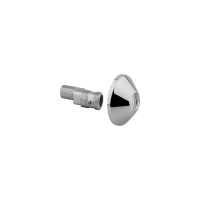 Hansa  S-Connection  with Shut-off valve chrome 59902034