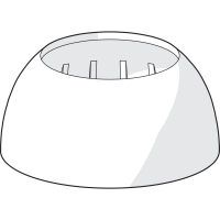 Hansa  Covering cap chrome for 0119 from 2004 59912647