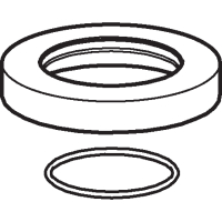 Hansa Rosette zu Compact komplett chrom 59913449
