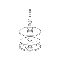 Hansa Brausekopf Viva d:200 mm komplett 59913747