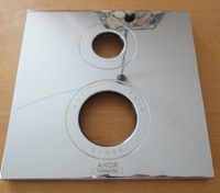 Hansgrohe Escutcheon 4 edges Axor Citterio Bath mixer concealed instalhole chrome 96751000