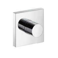 Hansgrohe Vierwegeumstellung Unterputz Axor Starck Trio Quattro F-Set eckig chrom 10932000