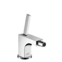 Hansgrohe Single lever Bidet mixer w pop up waste set Axor Citterio 90mm chrome 39210000