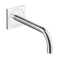 Hansgrohe Electronic basin mixer concealed install. W spout 225 wall Axor 38120000