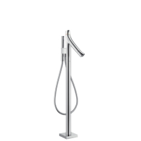Hansgrohe Wannenmischer Axor Starck Organic Fertigset chrom zur Bodenmontage 12016000
