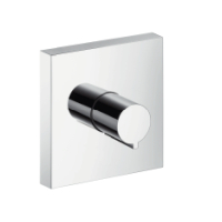 Hansgrohe Shut-off valve concealed instal. Axor Starck set not round escutcheon chrome 10972000