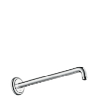 Hansgrohe Brausearm DN15 389mm Ausladung Axor 90 Grad chrom ohne Kugelgelenk 27348000