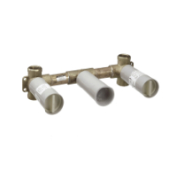 Hansgrohe 3-Loch Waschtischarmatur Axor Grundkoerper Wandversion 10303180