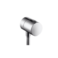 Hansgrohe Fixfit stop wall outlet with shut-off valve Axor Uno Fixfit Stop chrome with hose connection 38882000
