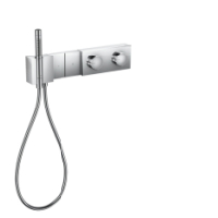 Hansgrohe Thermostatmodul Unterputz Select Axor Edge F-Set 2 Verbr.Diamantschliff chrom 46701000