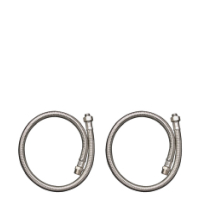 Hansgrohe Anschlussschlauch-Set 2-Loch Thermostat fuer Wannenrand heiss kalt 96387000