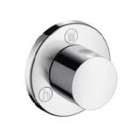 Hansgrohe Umstellung Quattro Trio Fertigset chrom zylindrischer Griff 15932000