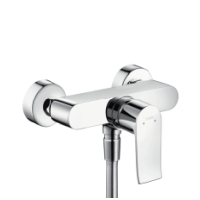 Hansgrohe Single lever shower mixer for exposed installation Metris chrome 31680000
