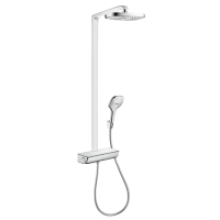 Hansgrohe Showerpipe Raindance Select E 300 2jet EcoSmart chrom 27282000