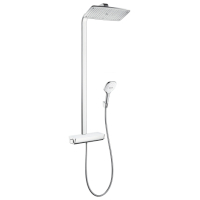 Hansgrohe Showerpipe Raindance Select weiss/chr KB Raindance E Air 1jet 360mm EcoSmart 27286400