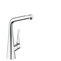 Hansgrohe Single lever kitchen mixer 320 Metris swivel spout chrome 14822000