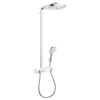 Hansgrohe Showerpipe Raindance Select weiss chr m.Kopfbrause Raindance E Air 3jet 300mm 27127400