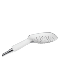 Hansgrohe Raindance Select E 150 3jet hand shower white chrome 26550400