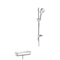Hansgrohe Ecostat select combi set 0.65 w Raindance Select E 120 3jet hand shower exp.install. 650mm chr. 27038000