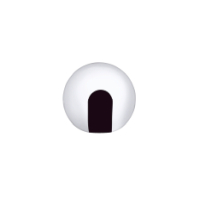 Hansgrohe Zugknopf Axor fuer 2-Griff Wannenarmatur gold optik 94102990
